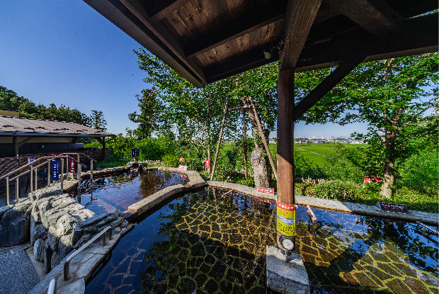 露天風呂の画像