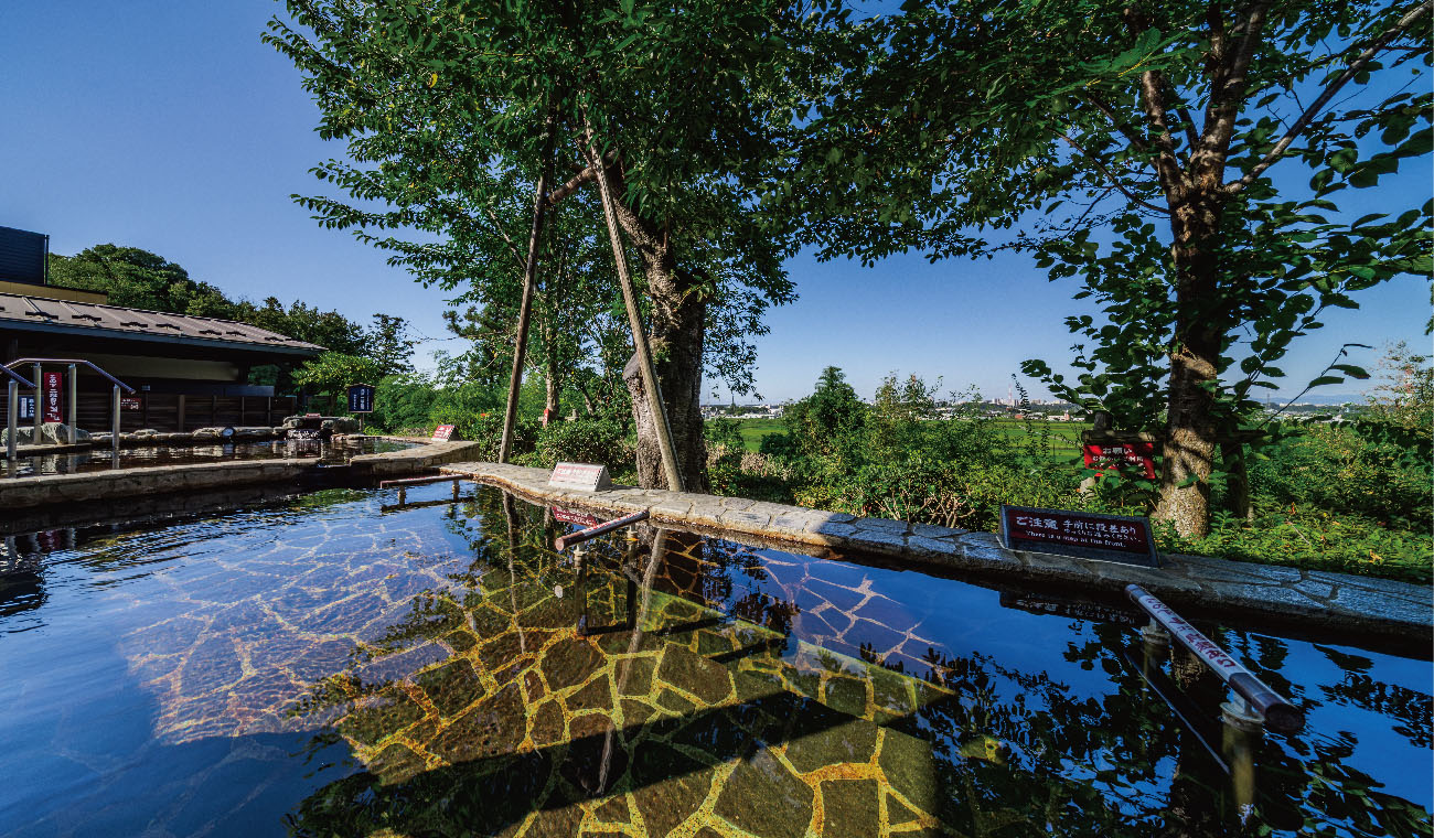 露天風呂の画像