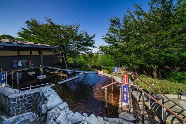 露天風呂の画像