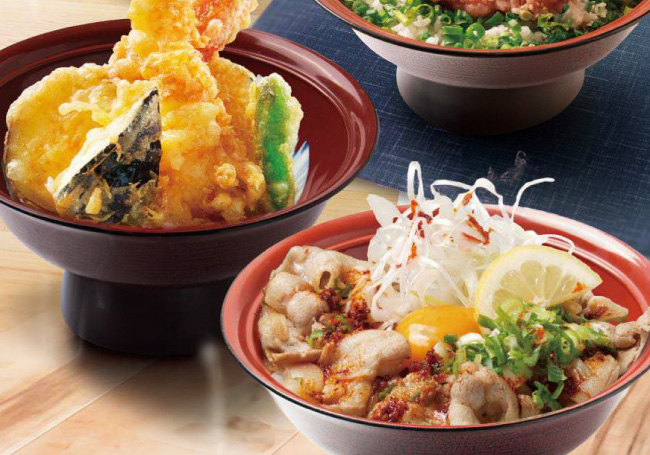 丼メニューの画像
