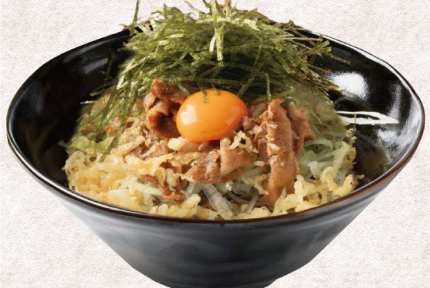 肉まぜうどんの画像